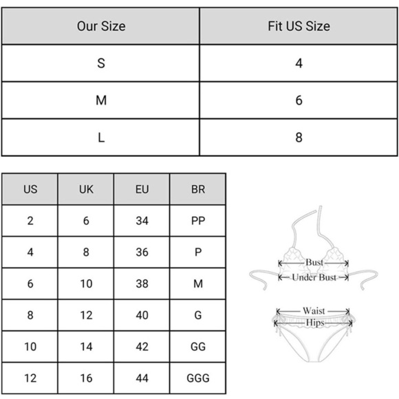 Zaful Ribbed Tie-Front Bikini With Midrise Cheeky Bottom In Green Size M - Picture 9 of 10